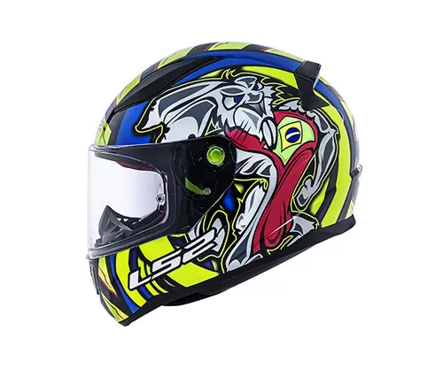 CAPACETE FF353 RAPID ALEX BARROS REPLICA