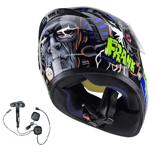 CAPACETE ICON SMART TRIP FRANK