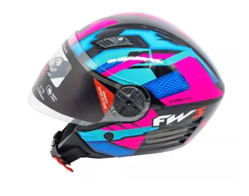 CAPACETE X OPEN UP FOX