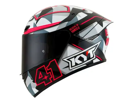 CAPACETE KYT TT-COURSE ESPARGARO REPLICA 2018 FUXIA