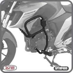 PROTETOR MOTOR CARENAGEM C/ PEDALEIRA FZ25 2025 SPTOP843 / SPTOP765