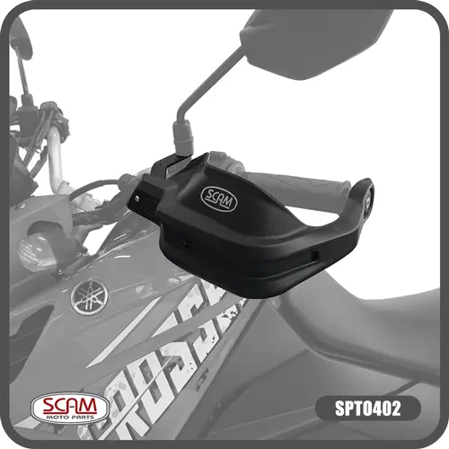 PROTETOR DE MAO YAMAHA CROSSER 150 2014 SPTO402 PRETO
