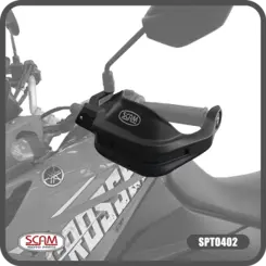 PROTETOR DE MAO YAMAHA CROSSER 150 2014 SPTO402 PRETO