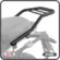 SUPORTE BAU SUPERIOR TRIUMPH SPEED 400 / SCRAMBLER 400 2024+ SPTO783 PRETO