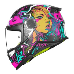 CAPACETE FF812 KIDS CYBERG